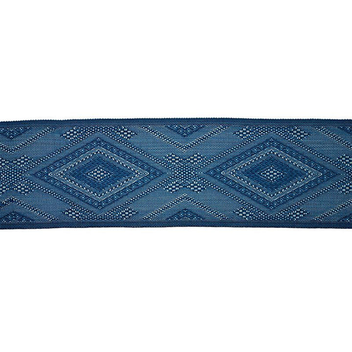 Boulton Tape Blue 77591 by Schumacher Designer Trim New Traditional - Swanky Fabrics -