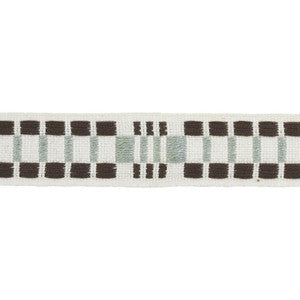 Schumacher Trim Carmo Tape Narrow Sage 78992