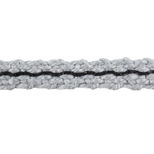 Schumacher Trim Carmo Gimp Silver & Black 79021