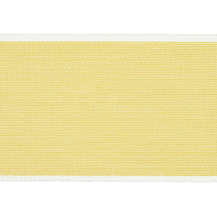 Sandpiper Tape Wide Yellow 79382 by Schumacher Designer Trim Happy Together - Swanky Fabrics -
