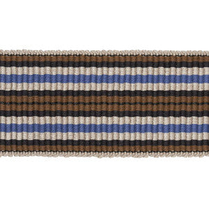 Schumacher Trim Topaki Stripe Tape Medium Bluebell 79750