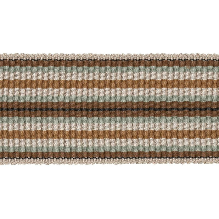Topaki Stripe Tape Medium Mustard 79751 by Schumacher Designer Trim Neisha Crosland - Swanky Fabrics -