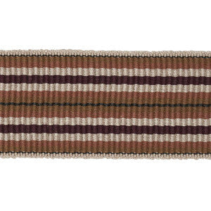 Schumacher Trim Topaki Stripe Tape Medium Aubergine 79752