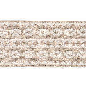 Schumacher Trim Talitha Tape Ivory On Natural 79920