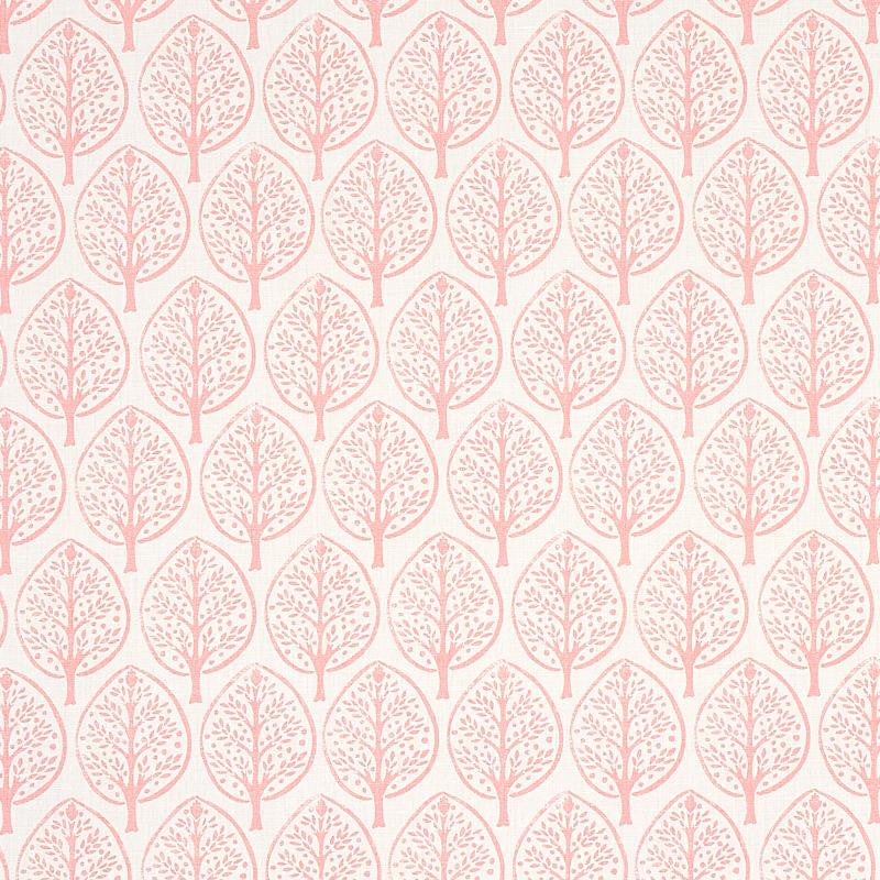 Mini Burchettes Pink 179141 by Schumacher Designer Fabric Molly Mahon 13.5" - Swanky Fabrics -