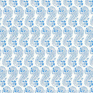 Schumacher Fabric Lani Blue 179180