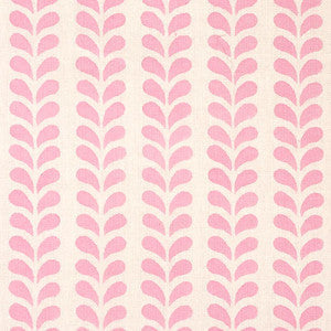 Schumacher Fabric Bindi Hand Block Print Pink 179271