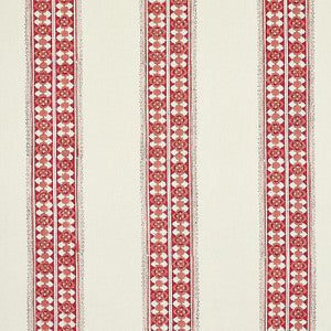 Schumacher Fabric Amira Hand Blocked Print Dusty Rose 179372
