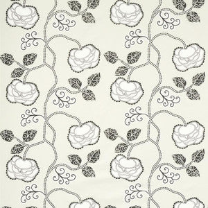 Schumacher Fabric Queen Fruit Chintz Ebony Ivory 179541