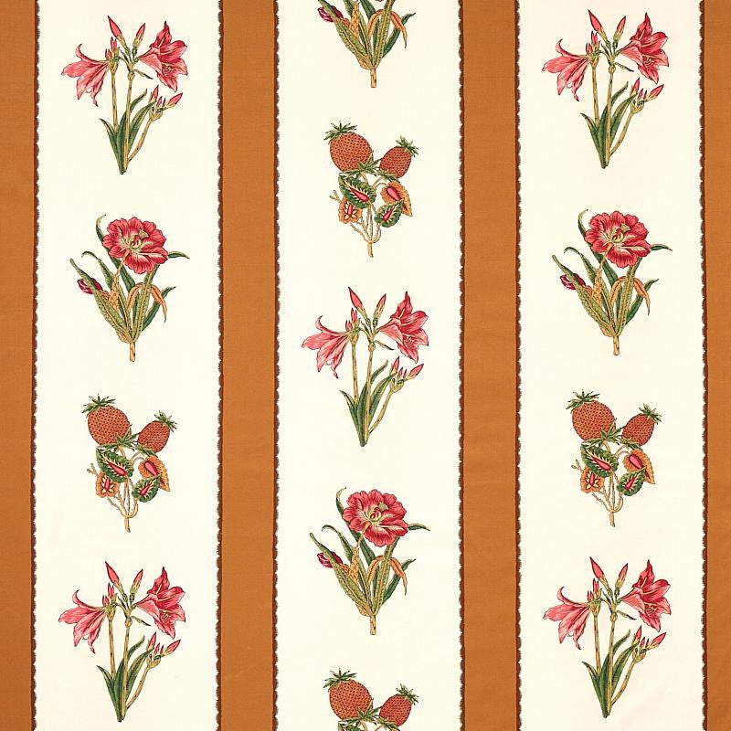 Servilia Stripe Camel 179642 by Schumacher Designer Fabric Schumacher Classics 13.5" - Swanky Fabrics -