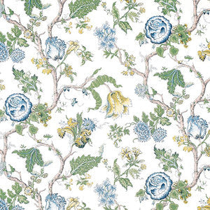 Schumacher Fabric Josephine Blue 179652