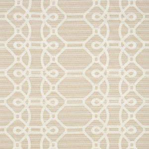 Schumacher Fabric Ziz Embroidery Natural 71934