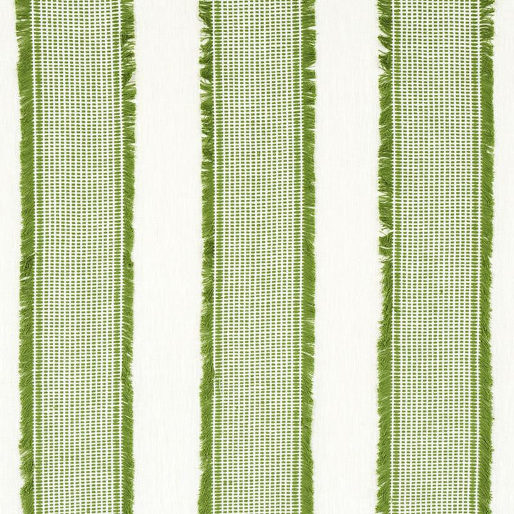 Tulum Casement Green 73594 by Schumacher Designer Fabric Happy Together 8.25" - Swanky Fabrics -