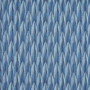 Schumacher Fabric Verdant Indoor/Outdoor Blue 75912