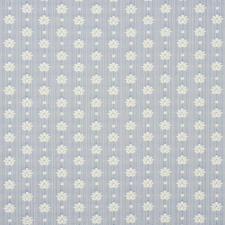 Brunel Sky 77531 by Schumacher Designer Fabric New Traditional 3.38" - Swanky Fabrics -