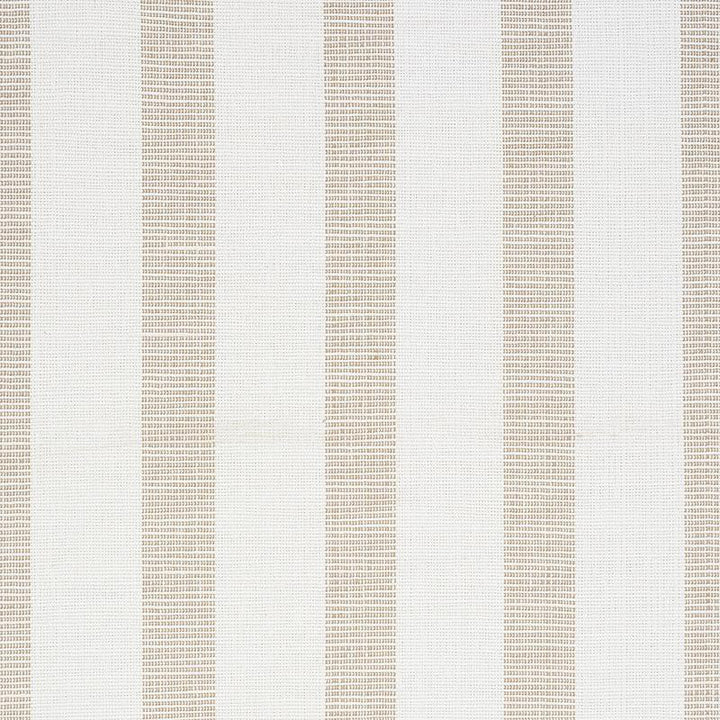 Ketley Performance Stripe Natural 77560 by Schumacher Designer Fabric New Traditional 6.0" - Swanky Fabrics -