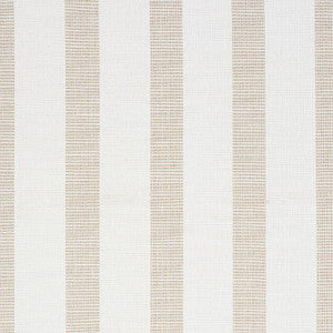 Schumacher Fabric Ketley Performance Stripe Natural 77560