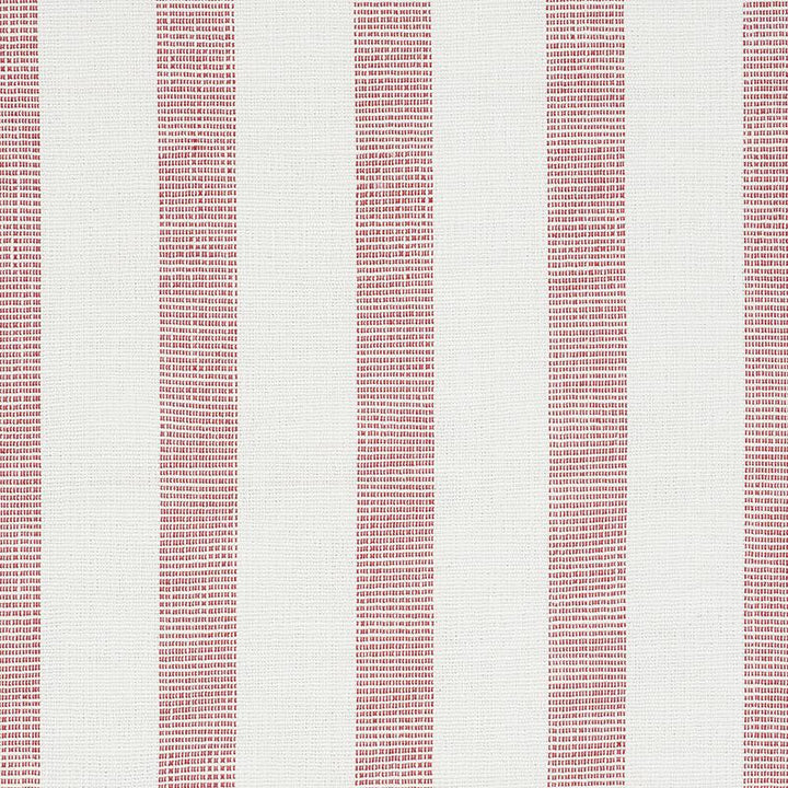 Ketley Performance Stripe Red 77561 by Schumacher Designer Fabric New Traditional 6.0" - Swanky Fabrics -