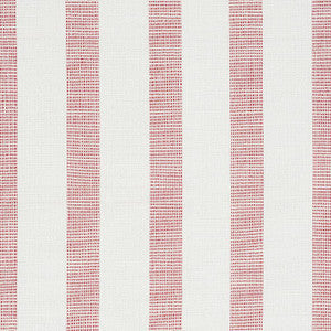 Schumacher Fabric Ketley Performance Stripe Red 77561
