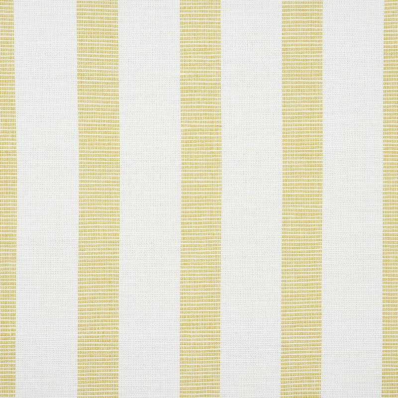 Ketley Performance Stripe Yellow 77563 by Schumacher Designer Fabric New Traditional 6.0" - Swanky Fabrics -