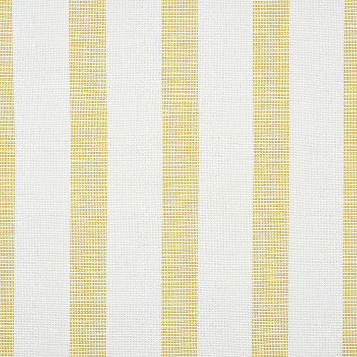 Ketley Performance Stripe Yellow 77563 by Schumacher Designer Fabric New Traditional 6.0" - Swanky Fabrics -
