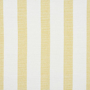 Schumacher Fabric Ketley Performance Stripe Yellow 77563