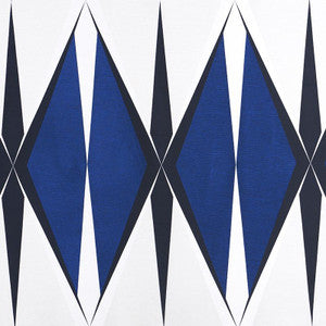 Schumacher Fabric Elvetico Cobalt 78241