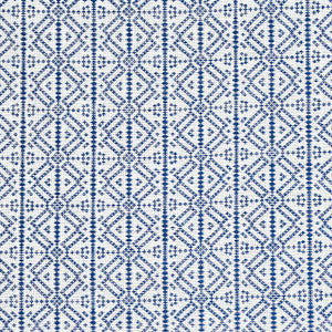 Schumacher Fabric Poxte Hand Woven Navy 78891