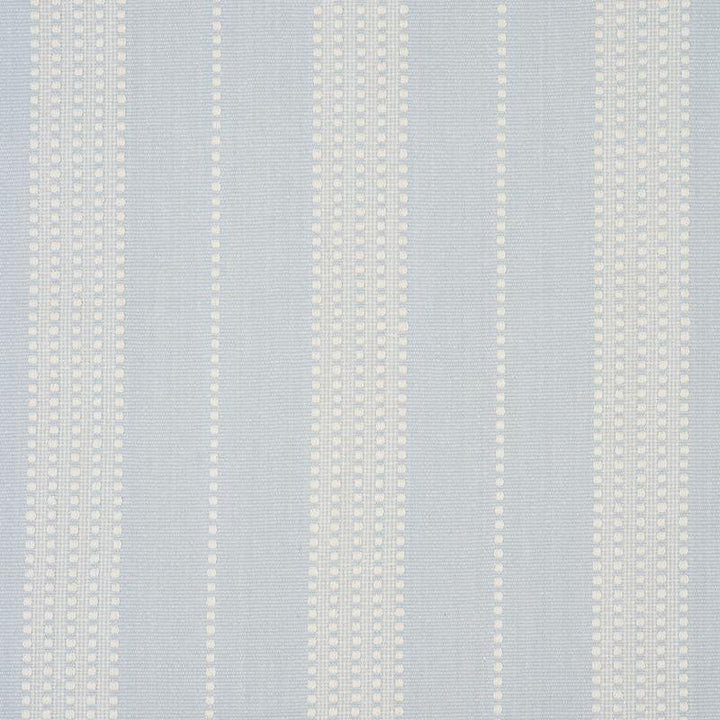 Lubeck Stripe Sky 79092 by Schumacher Designer Fabric Scandinavian Modern - Swanky Fabrics -