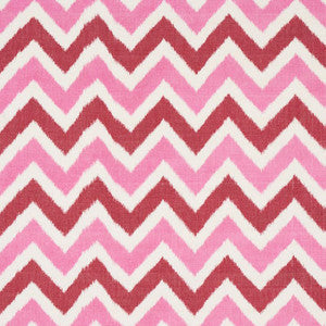 Schumacher Fabric Vedado Ikat Pink 79461