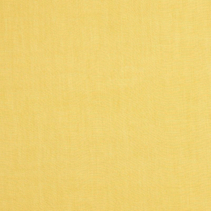 Piet Performance Linen Yellow 79982 by Schumacher Designer Fabric Perfect Basics: Linen - Swanky Fabrics -