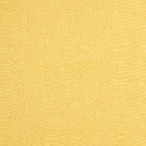 Schumacher Fabric Piet Performance Linen Yellow 79982