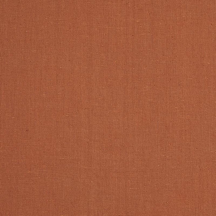 Marco Performance Linen Terracotta 79996 by Schumacher Designer Fabric Perfect Basics: Linen - Swanky Fabrics -
