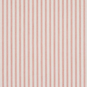 Schumacher Fabric Wellfleet Ticking Stripe Pink 60074