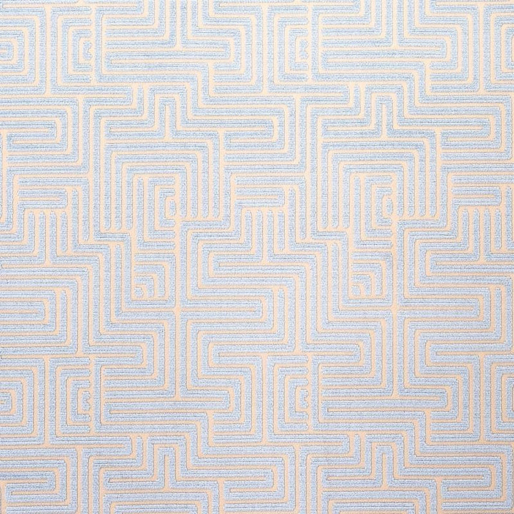 Lisboa Velvet Sky 72954 by Schumacher Designer Fabric Cut & Patterned Velvets 6.67" - Swanky Fabrics -