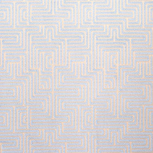 Schumacher Fabric Lisboa Velvet Sky 72954