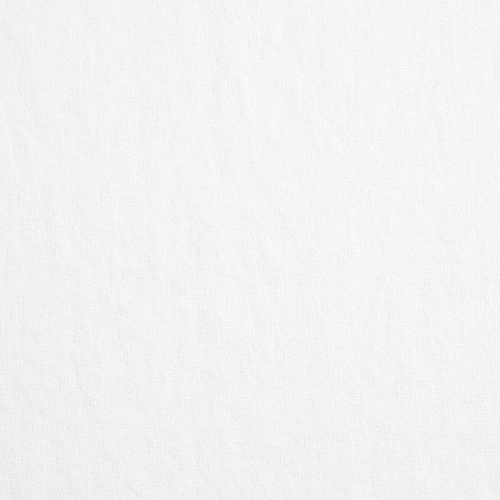 Finn Heavyweight Linen White 75679 by Schumacher Designer Fabric Perfect Basics: Linen - Swanky Fabrics -