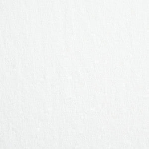 Schumacher Fabric Finn Heavyweight Linen White 75679