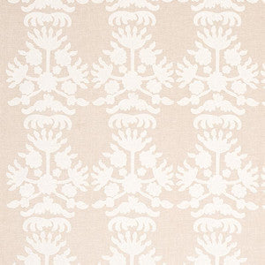 Schumacher Fabric Cybele Embroidery Natural 79472