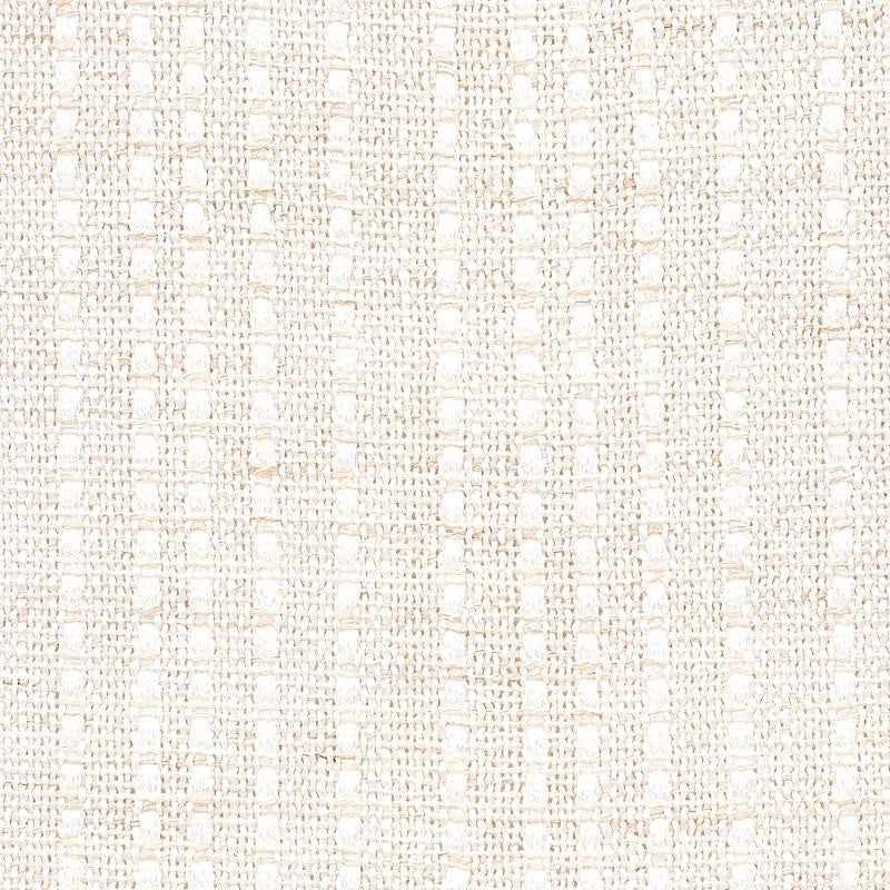 Bohai Stripe Sheer Ivory 79800 by Schumacher Designer Fabric Natura - Swanky Fabrics -