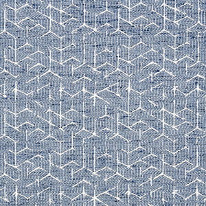 Schumacher Fabric Coleridge Jacquard Blue 80120