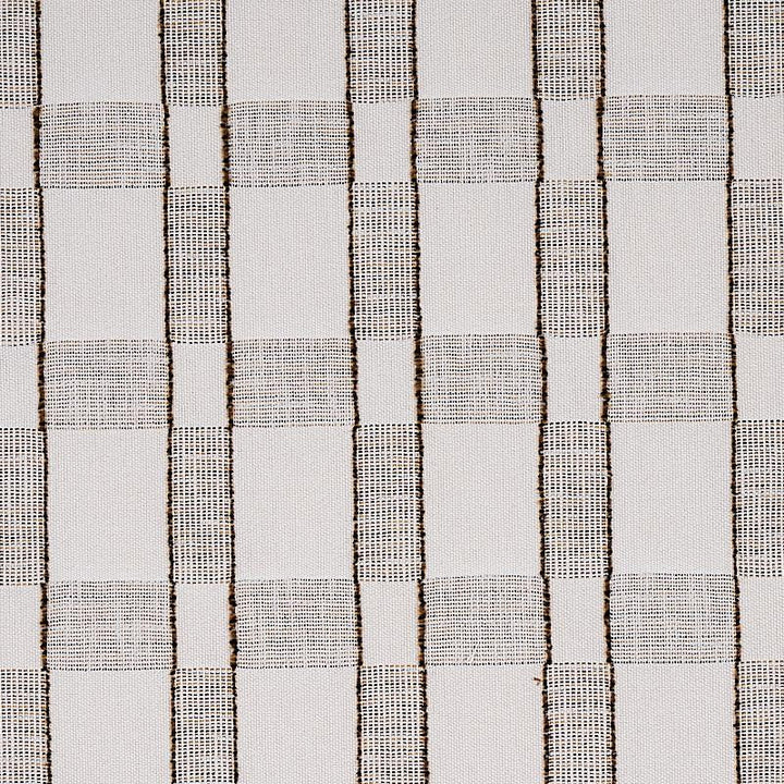 Elko Plaid Straw 80161 by Schumacher Designer Fabric World View 4.5" - Swanky Fabrics -