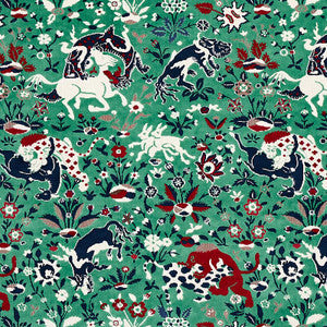 Schumacher Fabric Saint Ambrose Velvet Jade 80170