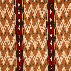 Schumacher Fabric Samar Ikat Velvet Gold 80240