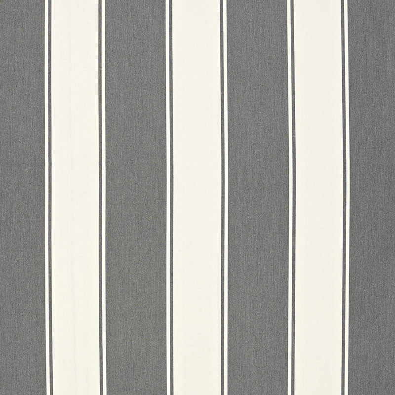 Cannes Awning Stripe Oxford Grey 65890 by Schumacher Fabric Schumacher Fabric Cannes Awning Stripe Oxford Grey 65890Fabric SOLUTION DYED ACRYLIC 100% MEXICO </p><p>Repeat: H: HORZ. 9" (23CM) , V: 54 - Fabric Carolina -
