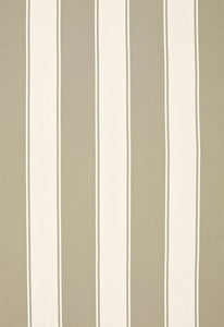 Schumacher Fabric Cannes Awning Stripe Driftwood 65893