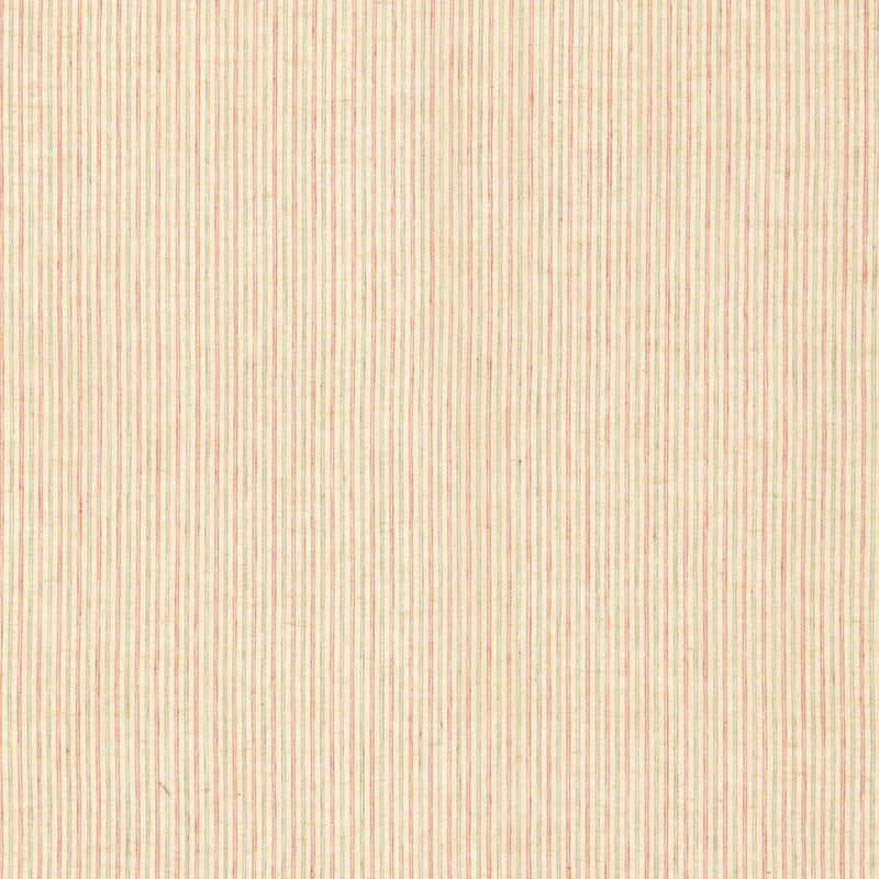 Mackay Linen Stripe Red Earth 65990 by Schumacher Designer Fabric SEA ISLAND STRIPES See Sample INDIA . </p><p>Repeat: Horizontal: 5/8" (2CM) and Vertical: - 54" WIDE (137CM) - Swanky Fabrics -