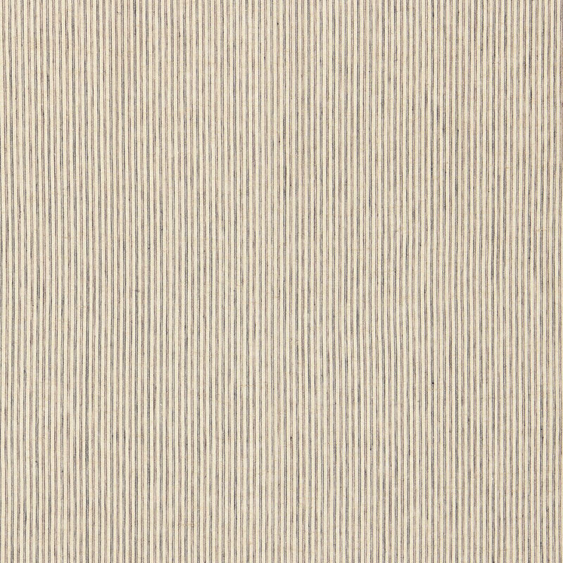 Mackay Linen Stripe Ash 65991 by Schumacher Designer Fabric ESSENTIALS: SHEERS & CASEMENTS I LINEN 98% COTTON 2% INDIA </p><p>Repeat: Horizontal: 5/8" (2CM) and Vertical: 54 - Swanky Fabrics -