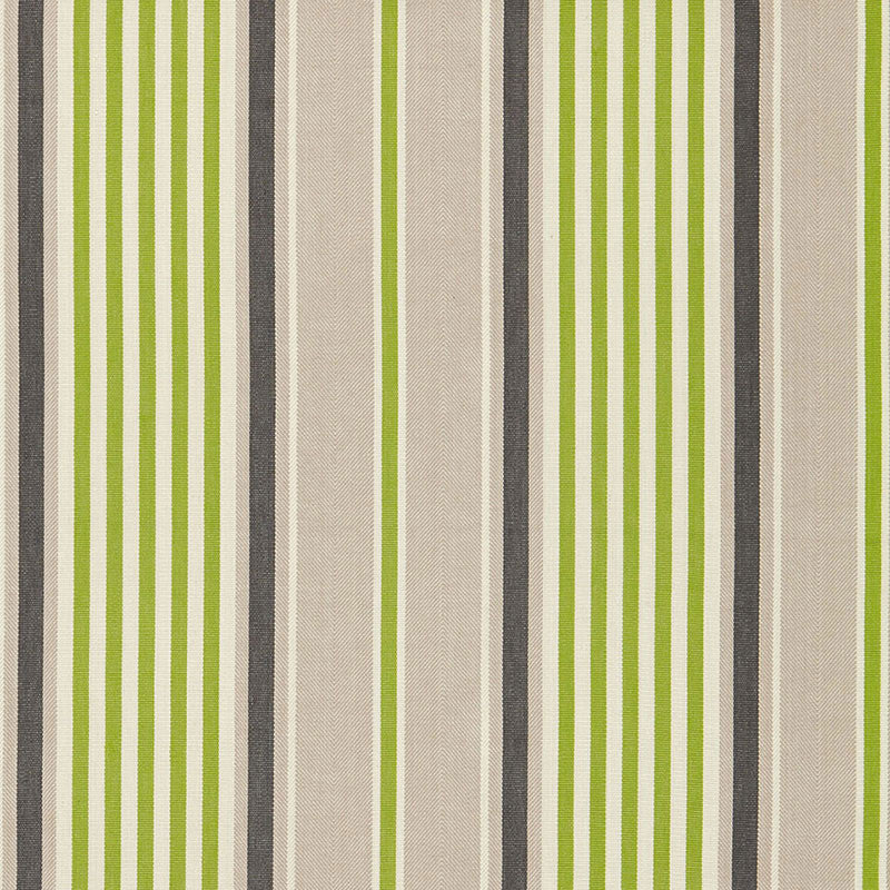 Minzer Cotton Stripe Vert 66012 by Schumacher Designer Fabric SEA ISLAND STRIPES COTTON 100% INDIA MARTINDALE 23,000 </p><p>Repeat: Horizontal: 13 1/4" (34CM) and Vertical: 53 - Swanky Fabrics -