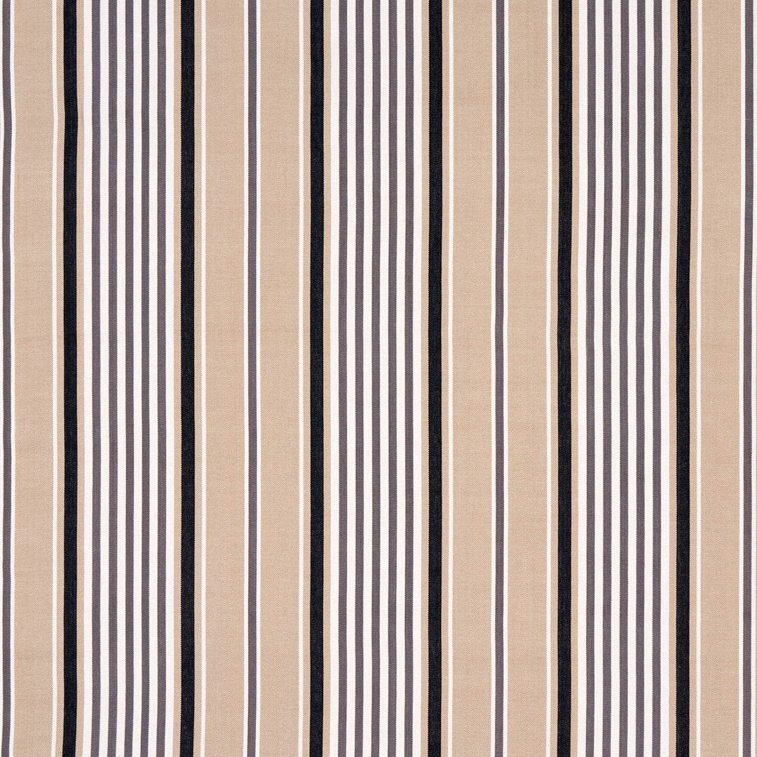 Schumacher Fabric Minzer Cotton Stripe - Neutral